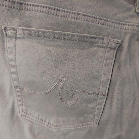 Adriano Goldschmied Womens White/Gray "The Stevie Ankle" Slim Straight Jeans 28 - Picture 2 of 6